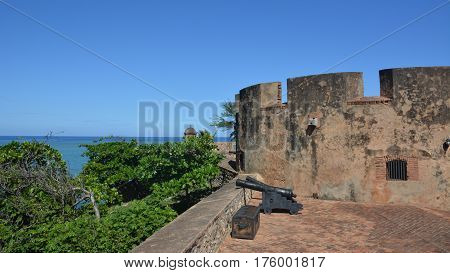 Fort of Puerto Plata in Dominican Republik