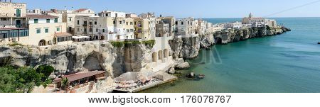 View Of Vieste On Puglia