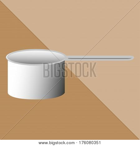 Kitchen ladle. Kitchen utensils and equipment icon.