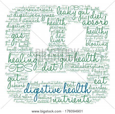 Digestive Health Word Cloud