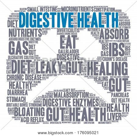 Digestive Health Word Cloud