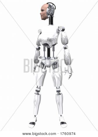 ロボット女性