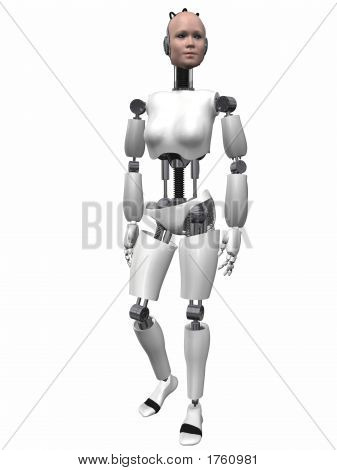 ロボット女性