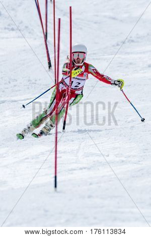 Catarina Carvalho During The Ski National Championships