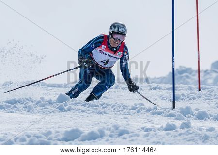Mario Carvalho During The Ski National Championships