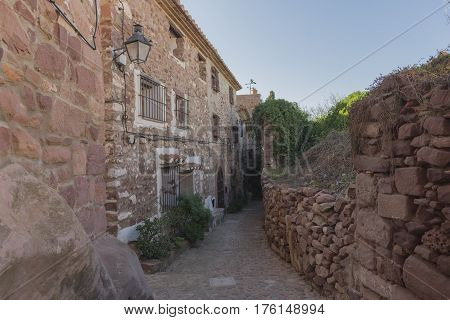 By the village of Vilafames in Castellon