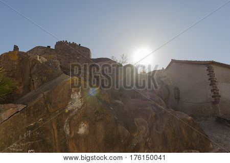 By the village of Vilafames in Castellon
