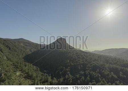 By the village of Vilafames in Castellon