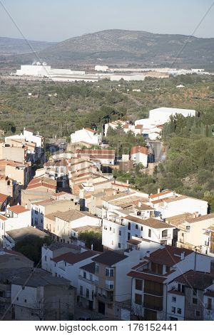 By the village of Vilafames in Castellon