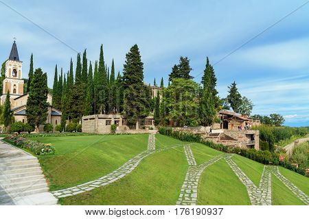 Monastery Of St. Nino At Bodbe. Sighnaghi. Georgia