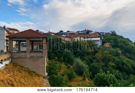 View Of Signagi Or Sighnaghi City. Georgia
