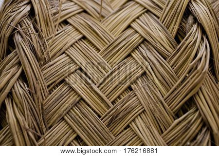Esparto grass texture. Esparto background. Closeup view of esparto texture for designers. Pattern, background and texture for designers. Abstract pattern.