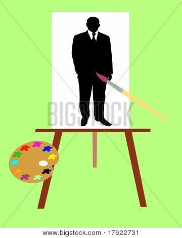 The Picture With Man.