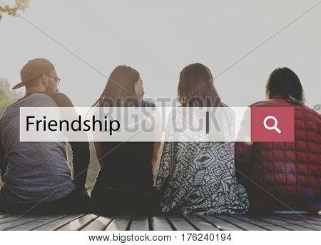 Friendship Better Together Wanderlust Concept