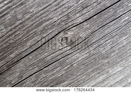 old blackened boards background closeup with knots