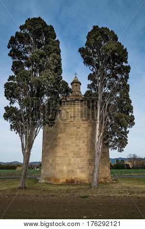 Bolgheri, Leghorn - View Of Oratorio Of San Guido, Tuscany, Italy
