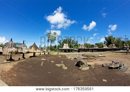 Indigenous traditional village Wogo, Flores Island, Indonesia