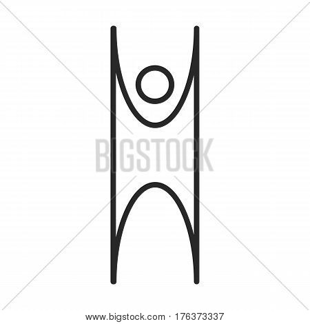 Humanism Symbol Vector Icon