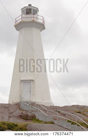 Functional Lighthouse Cape Spear Nl Canad