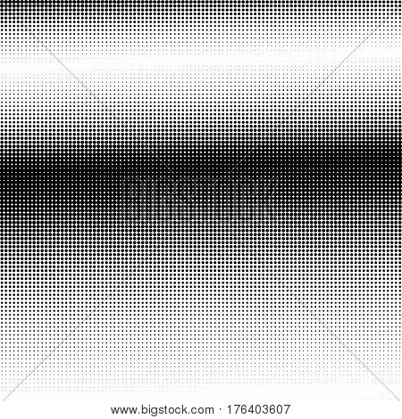 Halftone Gradation / Gradient Pattern, Abstract Geometric Pointillist Texture