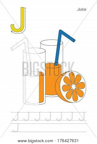 Vector exercise illustrated alphabet. Learn handwriting. Half trace games. Easy educational kid game. Tracing worksheet for letter I. Iguana.