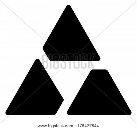 Triangle Logo / Symbol - Aperture Like Triangle Shape
