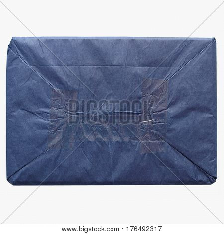 Parcel or small packet isolated over a white background