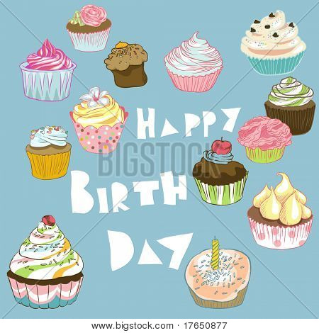carte de joyeux anniversaire