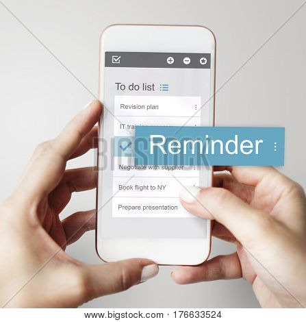 Digital Business To do List App Interface
