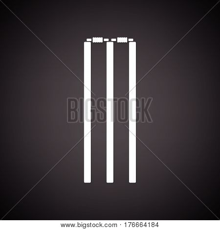Cricket Wicket Icon