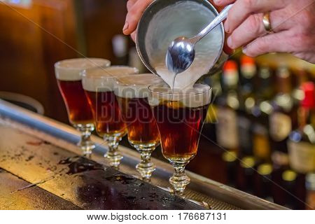 Irish Coffee At The Famous Buena Vista Cafe In San Francisco