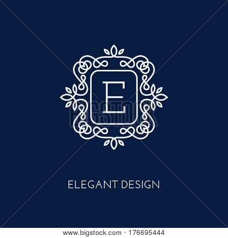 Monogram Design Template