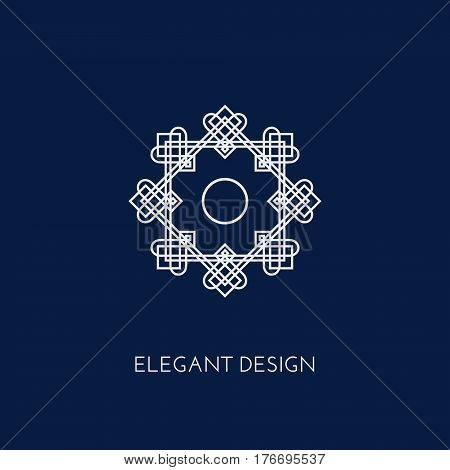 Monogram Design Template