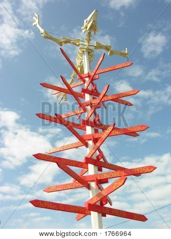 Scheletro Signpost