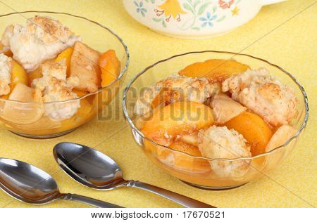 Fersken skomager Dessert
