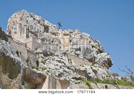 Madonna de Idris Church Matera  Basilicata