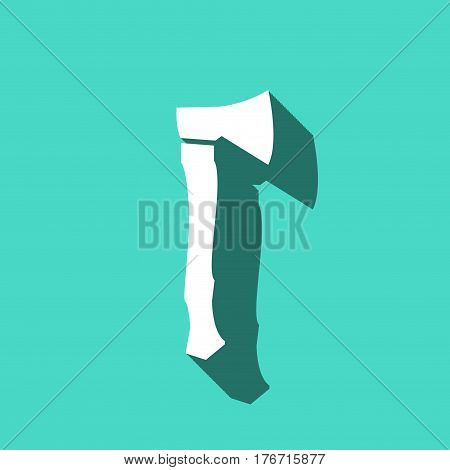 ax icon stock vector illustration flat design