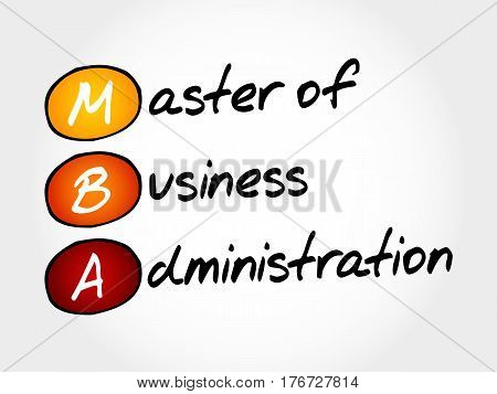 Mba - Master Of Business Administration