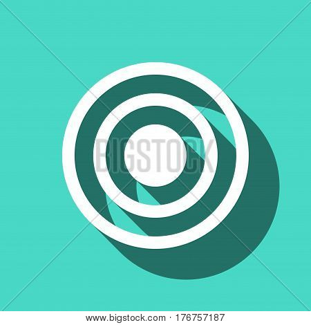 target icon stock vector illustration flat design