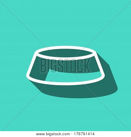 bowl icon stock vector illustration flat design