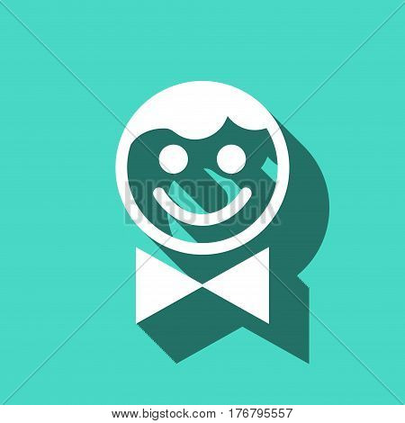 waiter icon stock vector illustration flat design