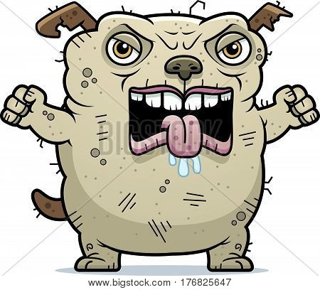 Angry Ugly Dog