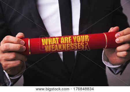 What Are Your Weaknesses?