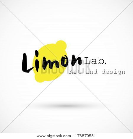 Limon logo yellow art creative design agency
