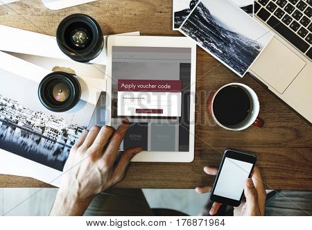 Apply Voucher Code Starting Download