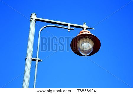 Street Lamp  Morocco   And Sky