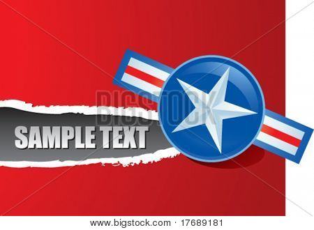 Air force ikona na tle zgrywanie papieru