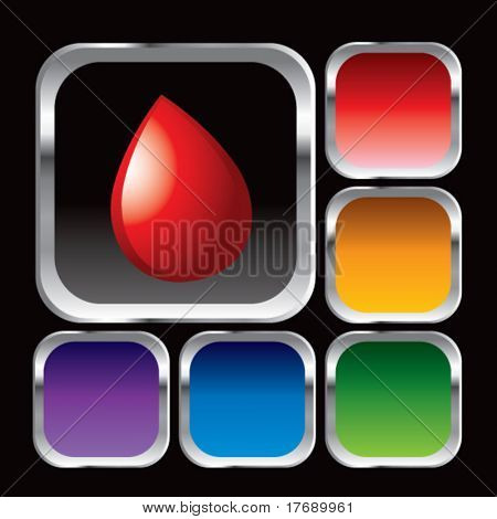 เลือดบนปุ่มเว็บมัน