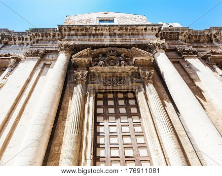 Facade Of Church Chiesa Del Collegio Dei Gesuiti