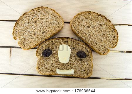Bran bread and besides black olives, cheese, the most beautiful breakfast cheese and black olives.In different concepts bread, olive and cheese pictures,